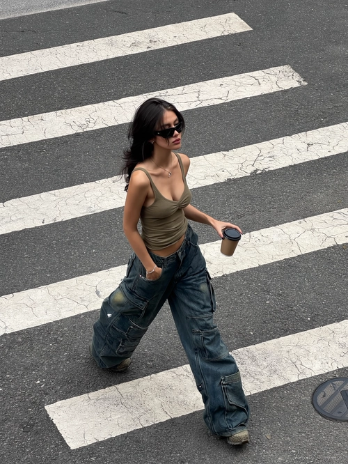 Crossing the street